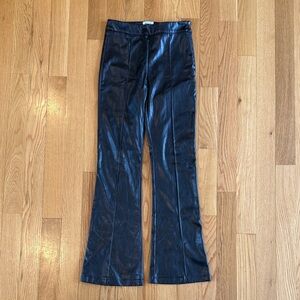 Princess Polly Black Faux Leather Pants